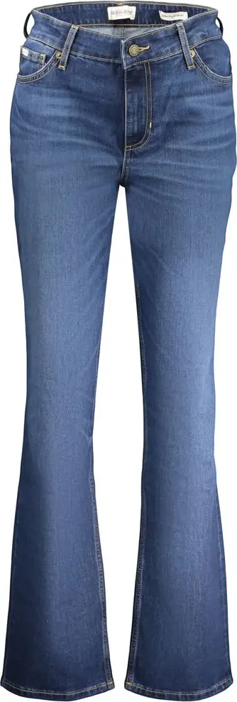Blu Cotton Women Jeans