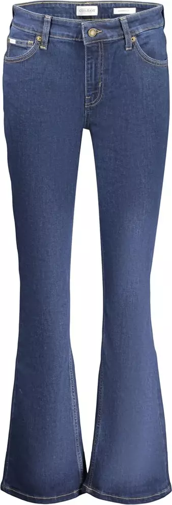 Blu Cotton Women Jeans