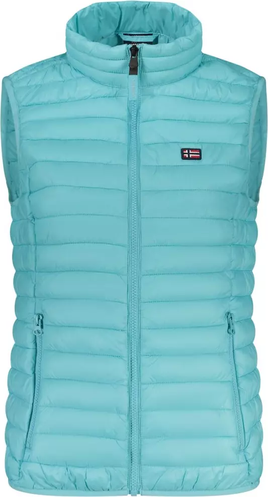 Azzurro Poliammide Womens Gilet