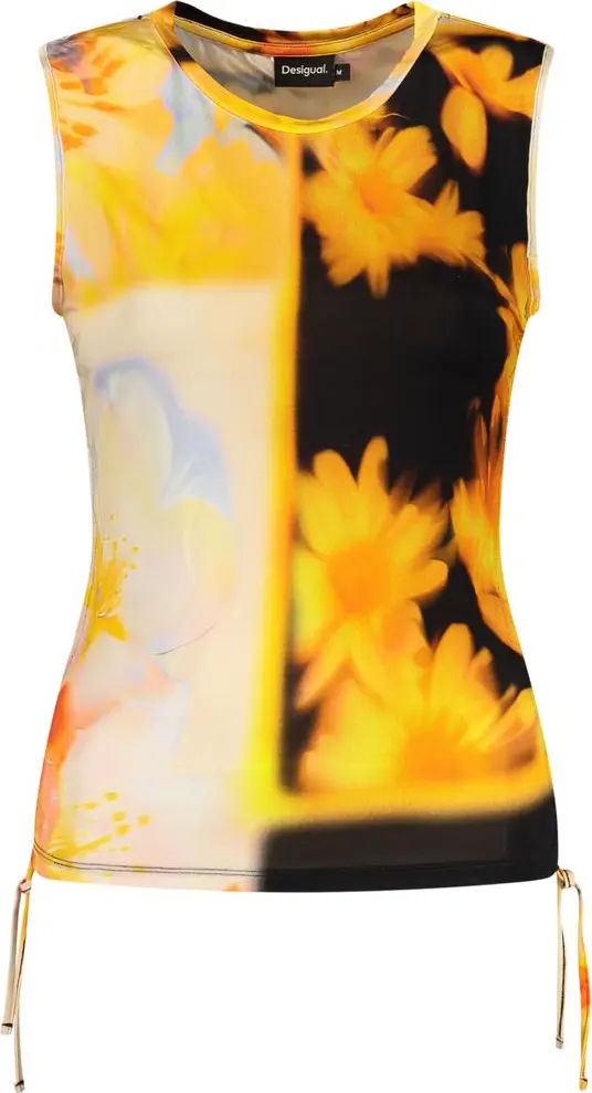 Arancione Viscosa Women's Tank Top