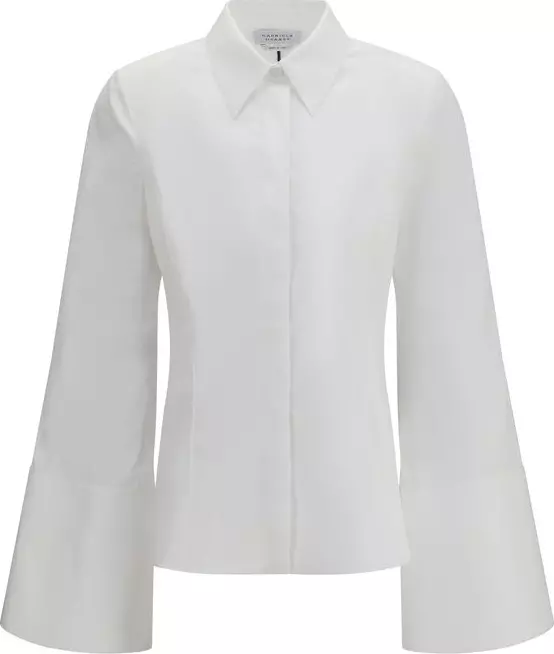 White Cotton Dress Shirt