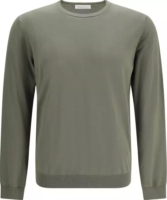 Bicolor Cotton Sweatshirt