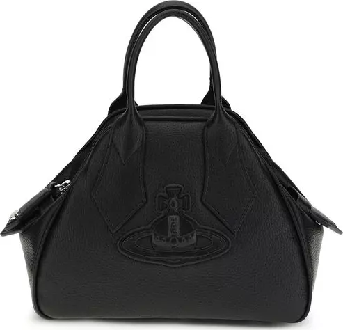 Black Calf Leather Bos Taurus Handbag