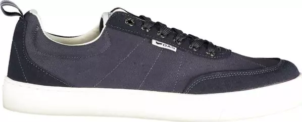 Blu Polyurethane Men Sneaker