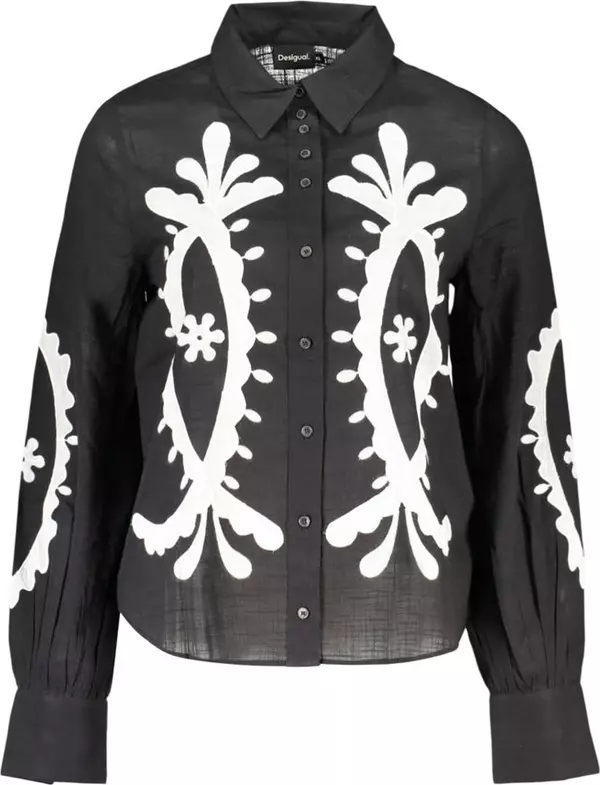 Nero Cotton Women Shirt
