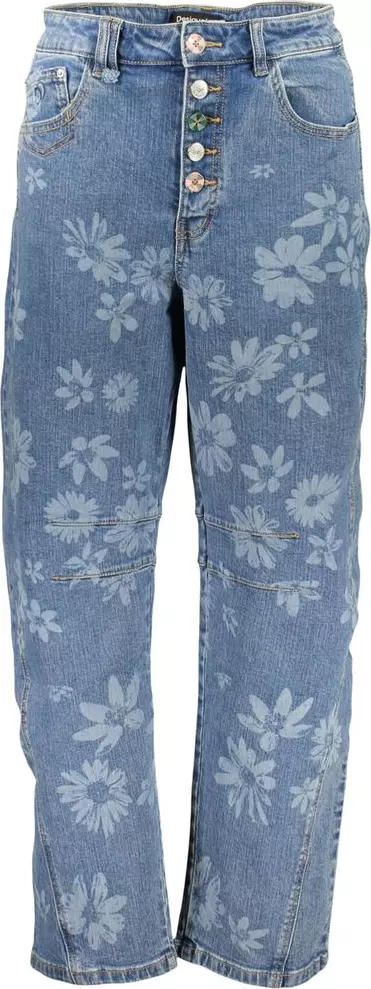 Azzurro Cotton Women's Jean