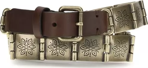 Brown Calf Leather Bos Taurus Regular Belt
