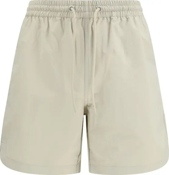 Beige Nylon Bermuda Shorts
