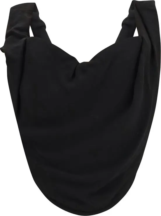 Black Polyester Blouse