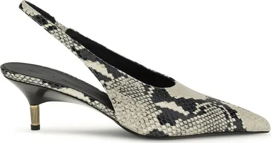 Multicolor Calf Leather Bos Taurus High Heel Pumps