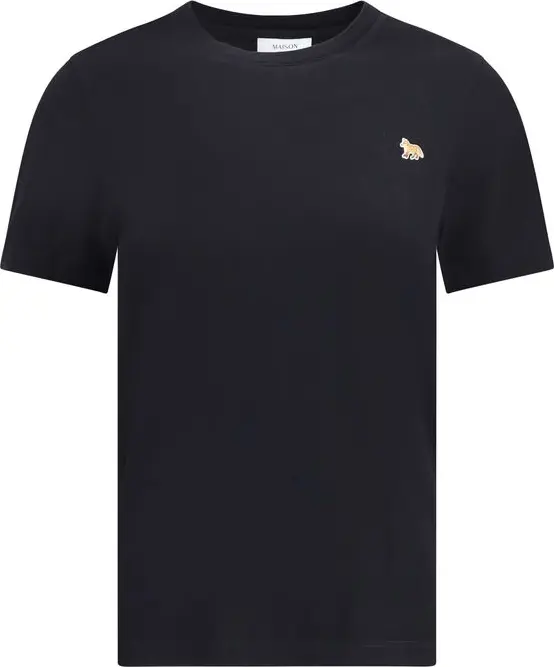 Black Cotton T-Shirt