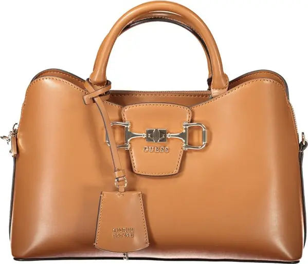 Marrone Poliuretano Women Handbag