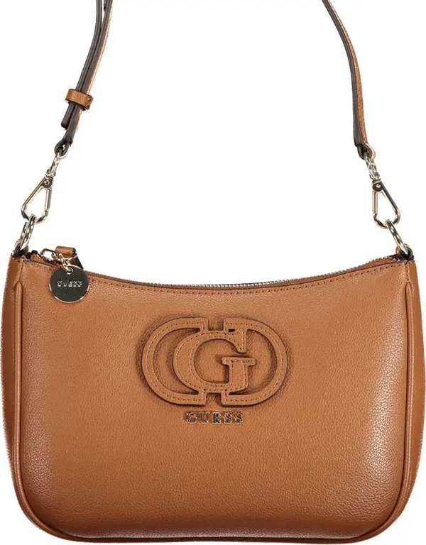 Marrone Poliuretano Women Handbag
