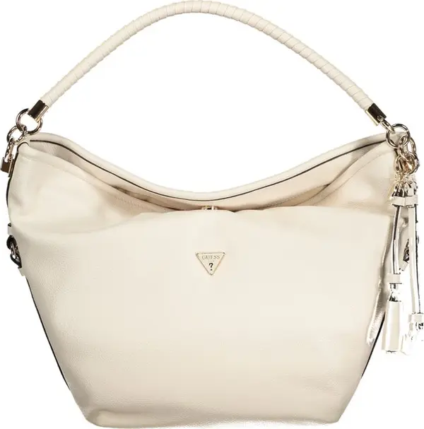 Black Polyurethane Women Handbag