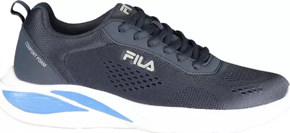Blu Polyurethane Men's Sneaker