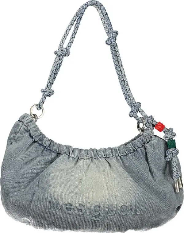 Azzurro Cotton Women's Handbag