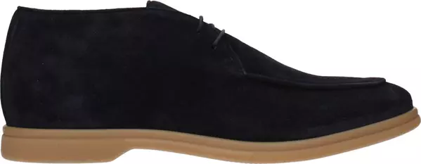 Blue Leather Oxfords And Derbies
