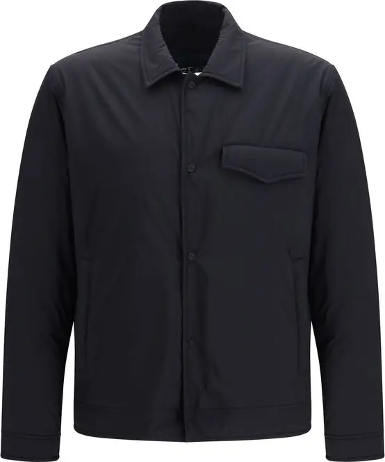 Black Nylon Shell Jacket