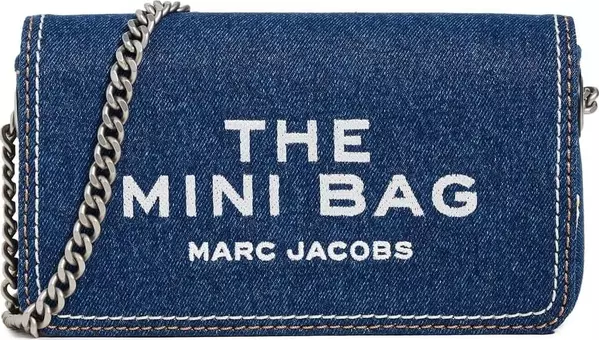 Marc Jacobs The Denim Chain Mini Bag - Dark Wash