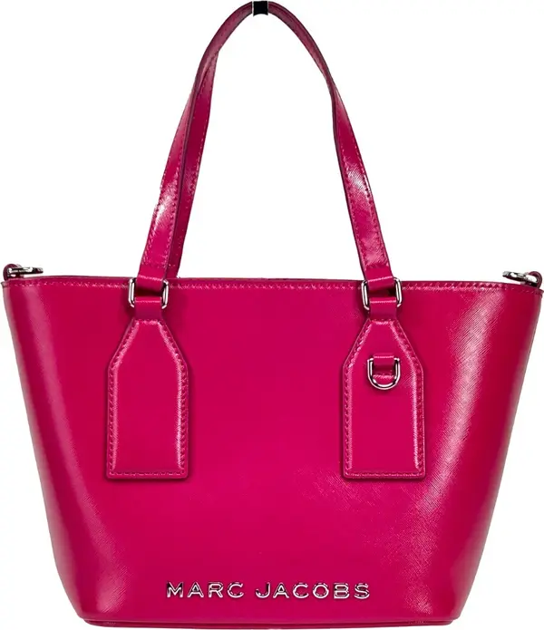 Marc Jacobs Small Saffiano Leather Tote Crossbody Bag