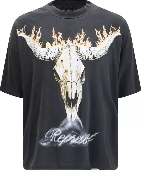 Black Cotton T-Shirt