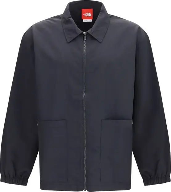Black Nylon Shell Jacket