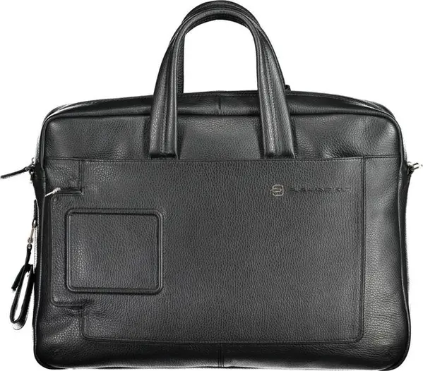 Nero Leather Men Briefcase