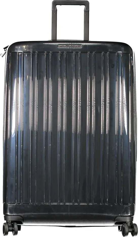Black Polycarbonate Men's Travel Trolley