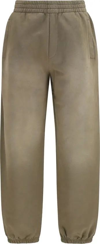 Bicolor Cotton Joggers (Workout Pants)