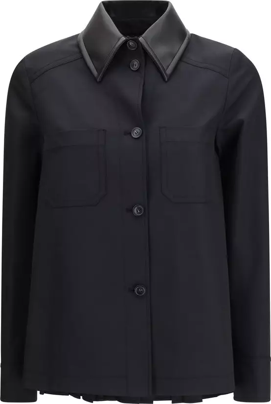 Black Polyester Shirt