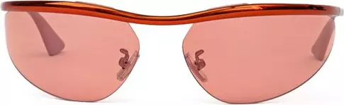 Orange Metal Sunglasses