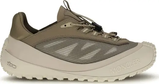 Gray Polyester Athletic Sneakers