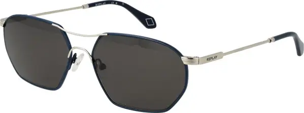 Silver Metal Sunglasses