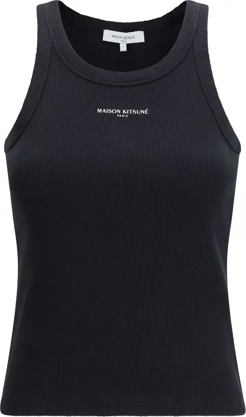 Black Cotton Tank Tops