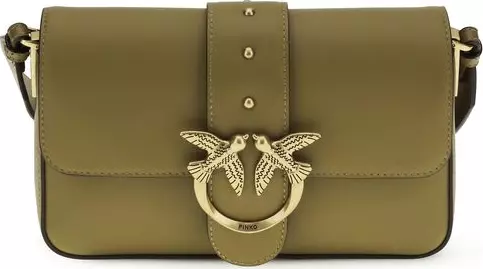 Bicolor Calf Leather Bos Taurus Shoulder Bag