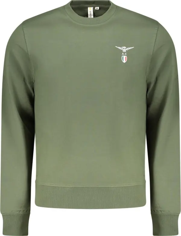 Black Cotton Men's Sweatshirt