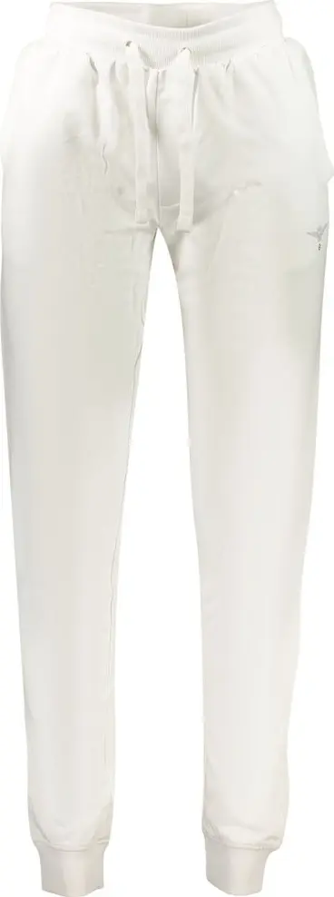 White Cotton Men's Trouser