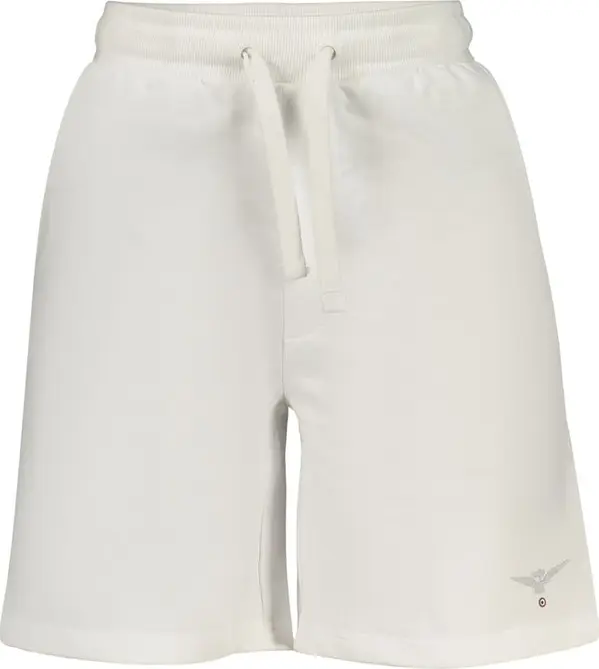 White Cotton Men's Sweatpants