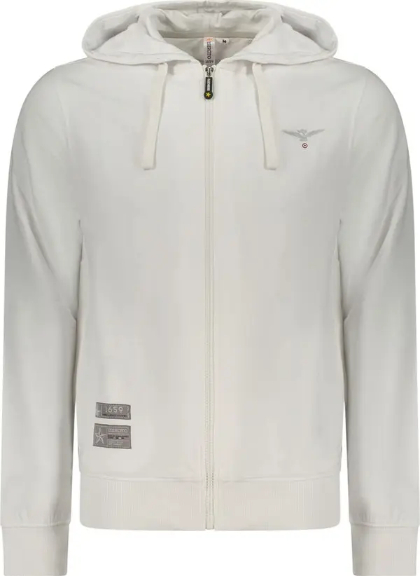 Bianco Cotton Men's Hoodie