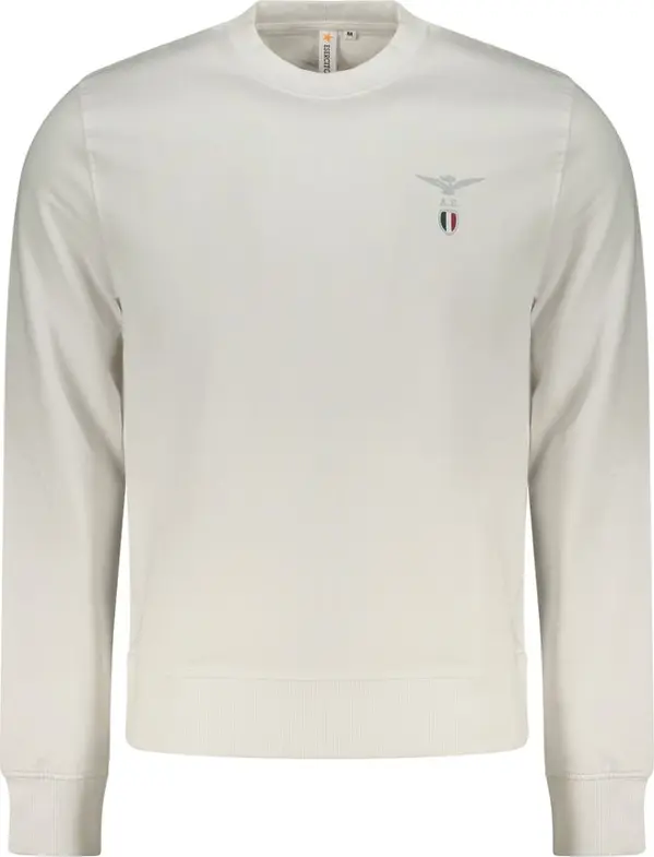 Bianco Cotton Men Sweatshirt