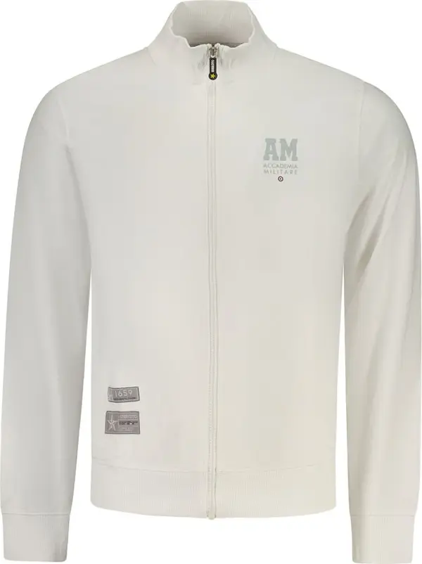 White Cotton Men's Sweatshirt
