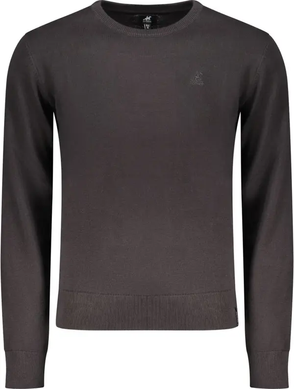 Black Cotton Men's Shirt