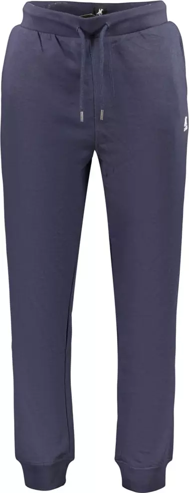 Blue Cotton Men's Trousers