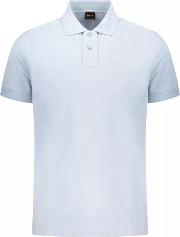 Azzurro Cotton Mens Polo Shirt