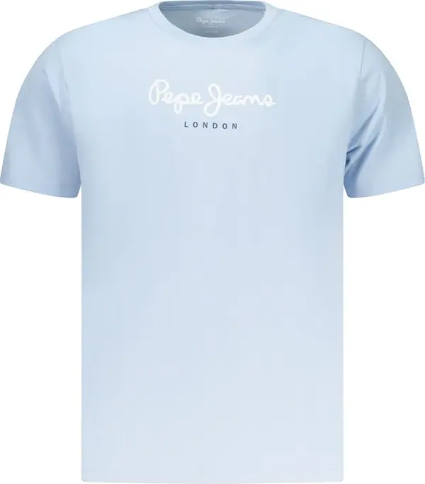 Azzurro Cotton Men T-Shirt
