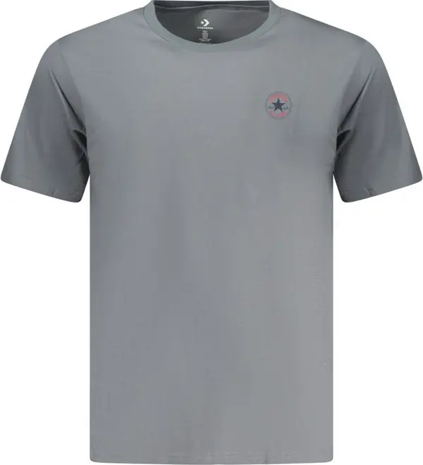 Gray Cotton Men's T-Shirt