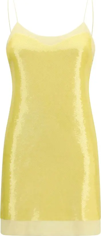 Bicolor Acetate Cocktail Dress