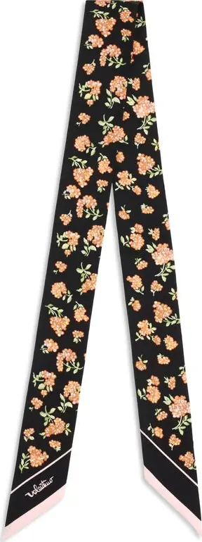 Multicolor Silk Foulard