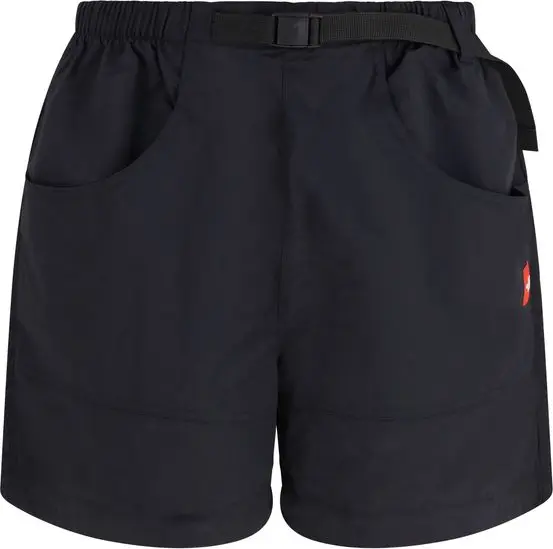 Black Nylon Bermuda Shorts