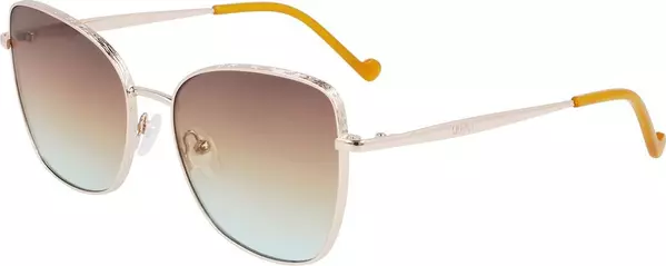 Gold Metal Sunglasses